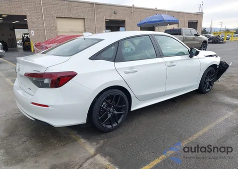 2025 Honda Civic Hybrid Sport/Sport Touring from USA, damaged, VIN 2HGFE4F81SH301280